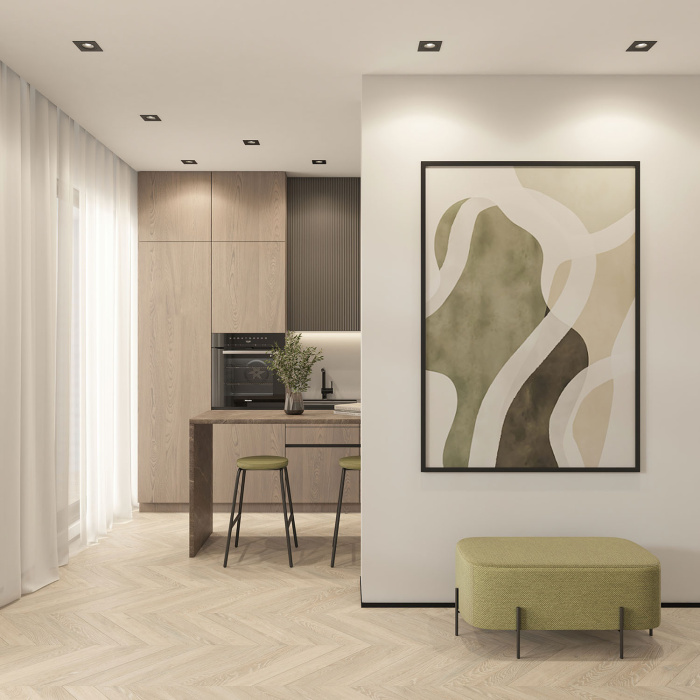 Встраиваемый светильник Denkirs Roto DK2121-BK