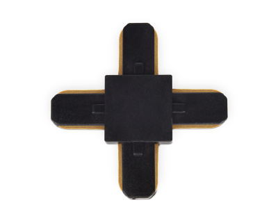 Коннектор Х-образный однофазный для соединения трековых шинопроводов Ambrella light GL7083