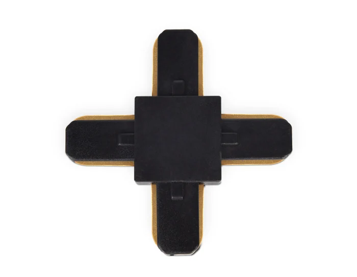 Коннектор Х-образный однофазный для соединения трековых шинопроводов Ambrella light GL7083