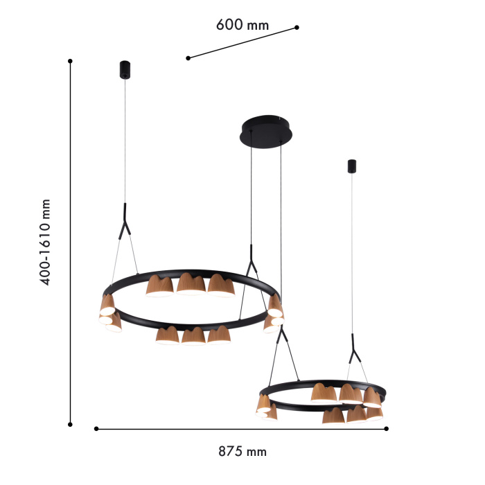 Подвесная люстра Favourite 4266-21P