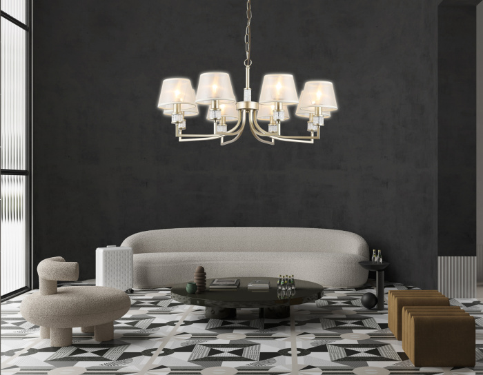 Подвесная люстра с абажурами Ambrella light LH71217