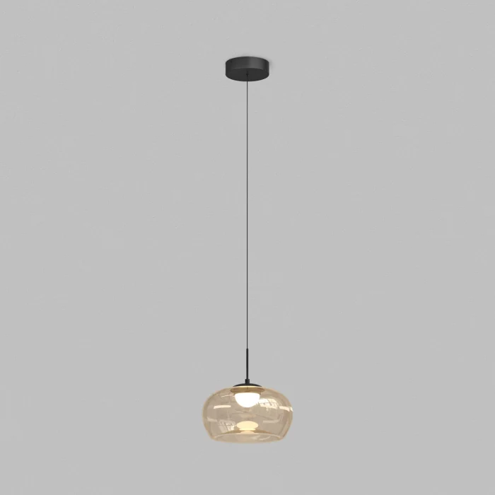 Подвесной светильник Denkirs Floa DK6742-BK+AM