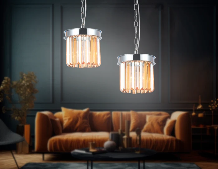 Подвесной светильник с хрусталем Ambrella light TR5102