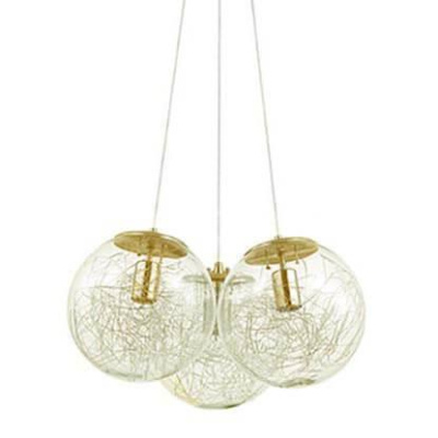 Подвесной светильник Ideal Lux Mapa Sat SP3 Ottone 175973