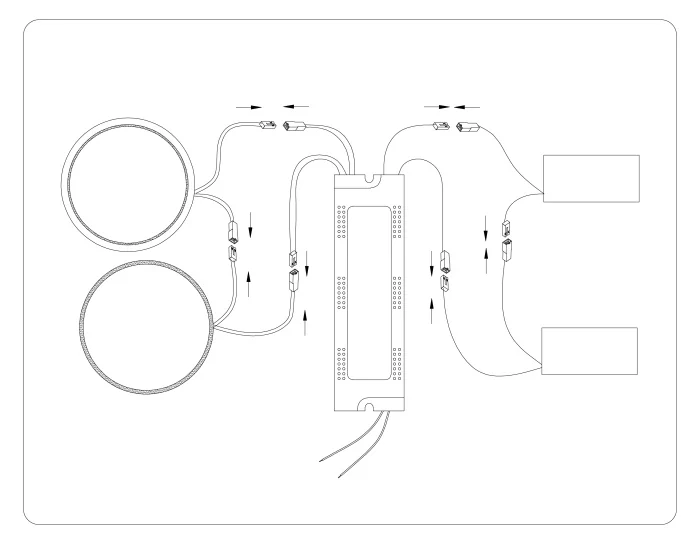 Настенно-потолочный светодиодный светильник с пультом Ambrella light FL51391