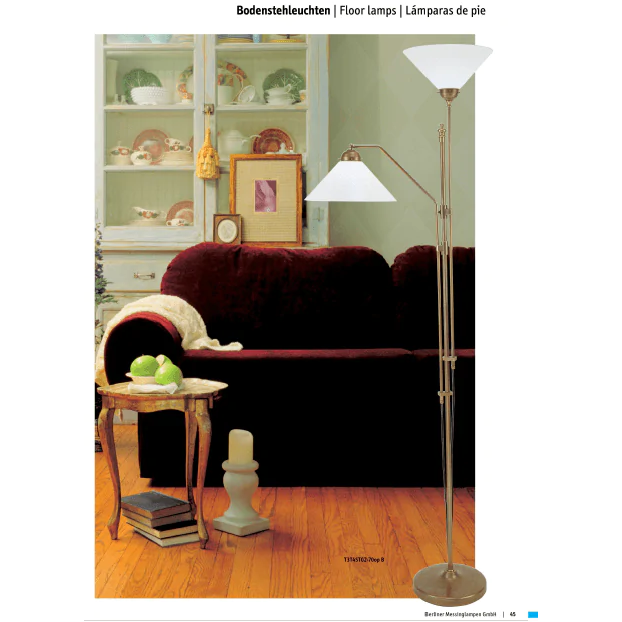 Торшер Berliner Messinglampen T3T4ST02-70opN