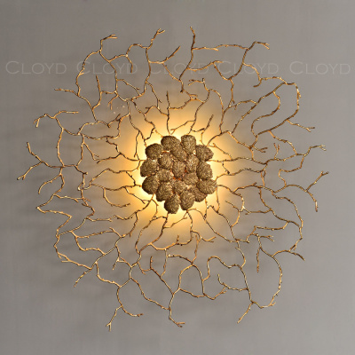 Бра Cloyd RELICT W4 / Ø80 см - латунь (арт.20299)