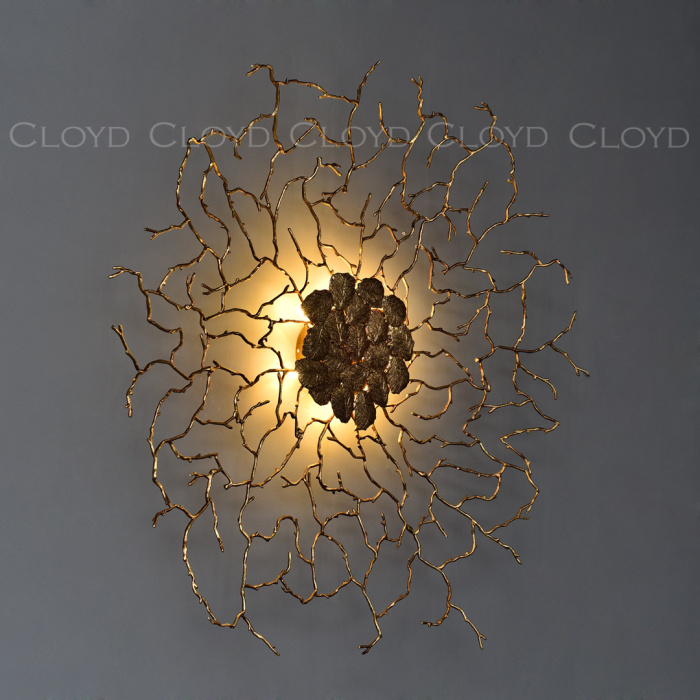 Бра Cloyd RELICT W4 / Ø80 см - латунь (арт.20299)