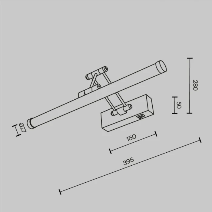 Подсветка для картин Maytoni MIRROR MIR268WL-L3W3K