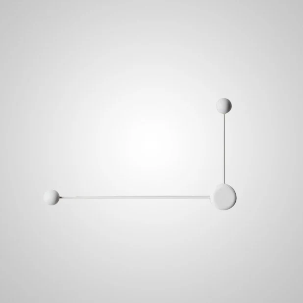 Бра Pin Wall Light B Black ImperiumLoft