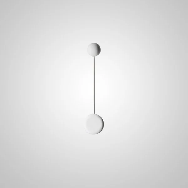 Бра Pin Wall Light B Black ImperiumLoft