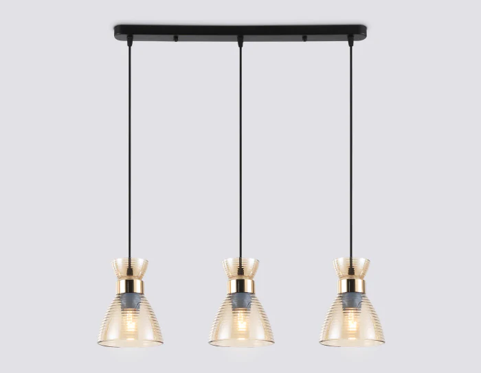 Светильник подвесной со стеклянными плафонами TRADITIONAL AMBRELLA LIGHT TR3404