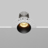 Встраиваемый светильник Maytoni Dip DL124-10W-2.7K-TRS-B