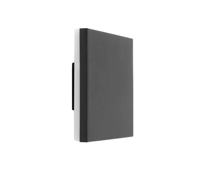 Светильник Пирей черный w15*15 h5 Led 12W (4000K) IP65 Kink Light 2500,19
