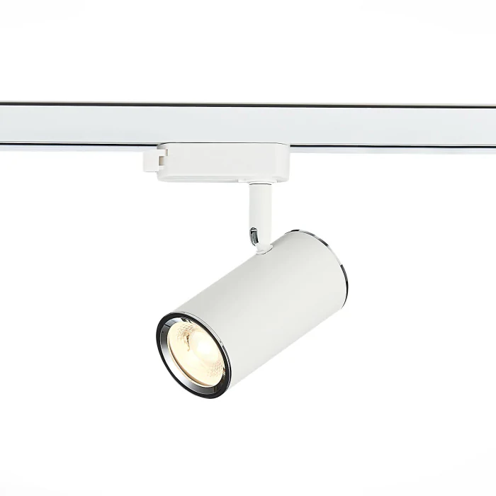 ST301.506.01 Трековый светильник ST-Luce Матовый белый/Матовый белый,Хром GU10 1*50W