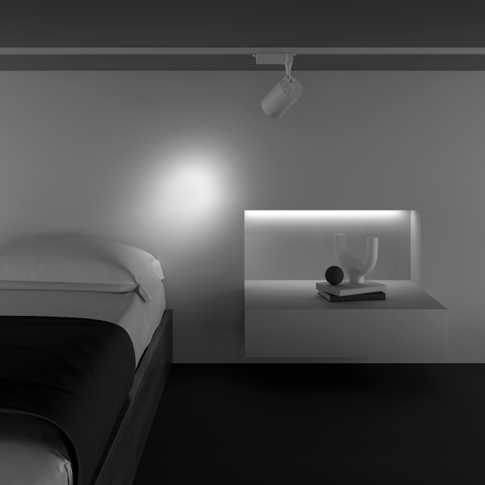 Трековый светильник Maytoni Vuoro TR003-1-26W4K-S-W