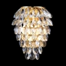 Бра Crystal Lux CHARME AP3 GOLD/TRANSPARENT