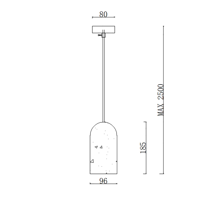 Подвесной светильник RUNEL pink ImperiumLoft