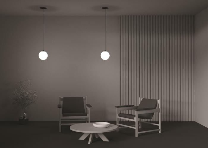 Подвесной светильник Maytoni Luna P039PL-5W3K-20INS-B