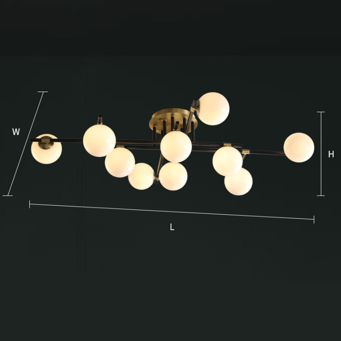 Потолочная люстра MARYON L8 ImperiumLoft