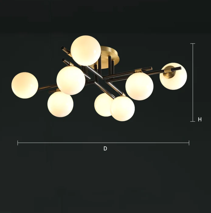 Потолочная люстра MARYON L8 ImperiumLoft