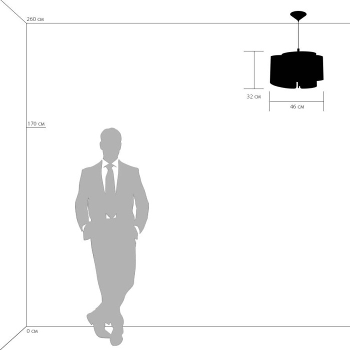 Подвесная люстра PITTORE LIGHTSTAR 811132