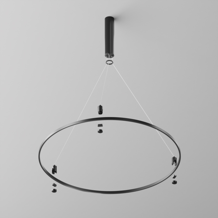 Шинопровод круглый Maytoni Busbar trunkings Flarity TRX154-R-D800-B