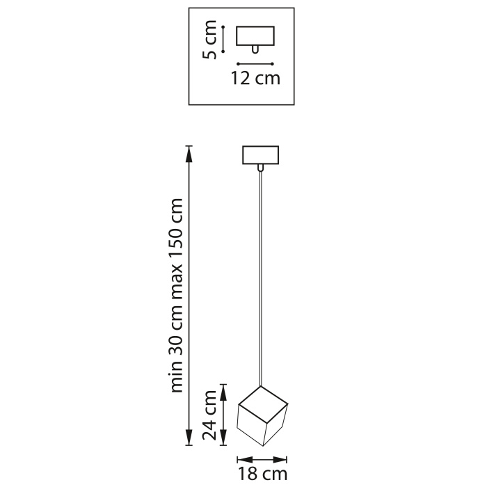 Подвес Qubica Lightstar 805504