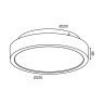 Накладной светильник Ledron 5764A-LED