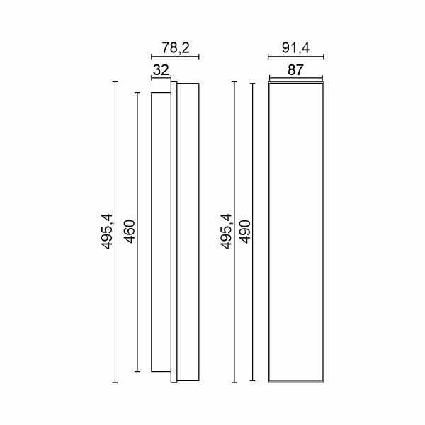 Настенный светильник Ledron OB2565-L49