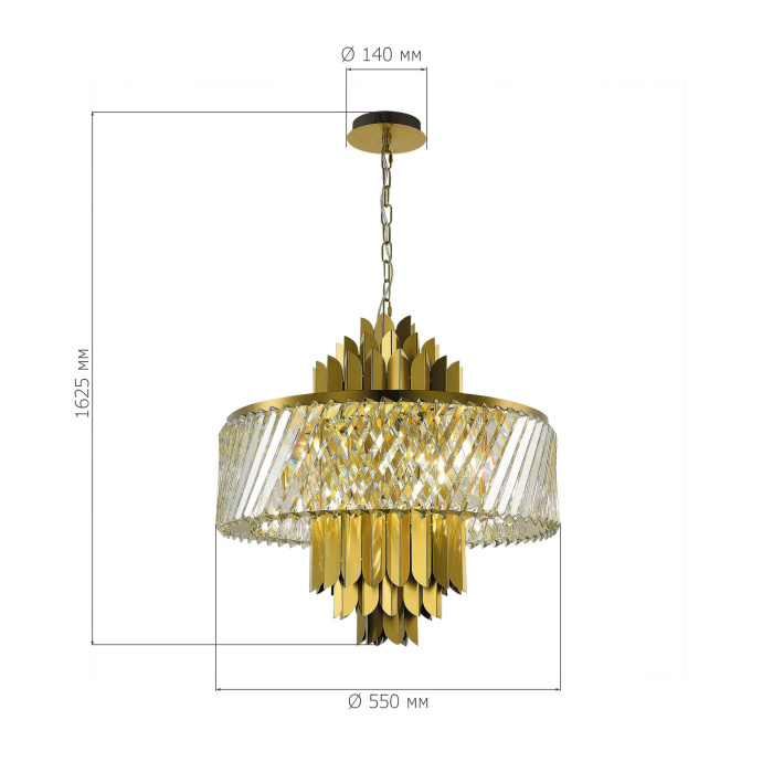 Подвесной светильник ST LUCE NARI SL1635.303.09