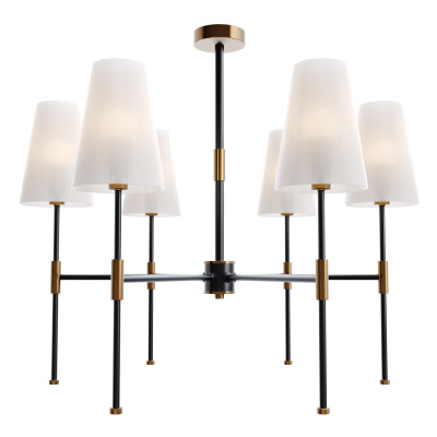 Люстра на штанге Freya Tida FR5196PL-06BBS