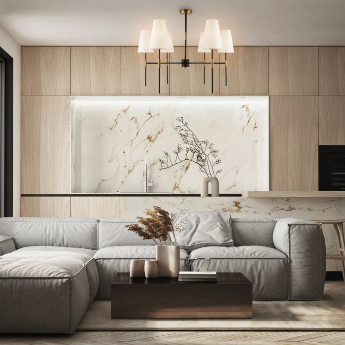 Люстра на штанге Freya Tida FR5196PL-06BBS