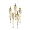 Подвесной светильник Delight Collection Goddess Tears P68009L-5/R gold