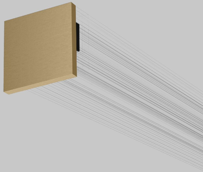 Заглушка для накладного шинопровода латунь (2 шт.) Elektrostandard Line magnetic 4690389213861