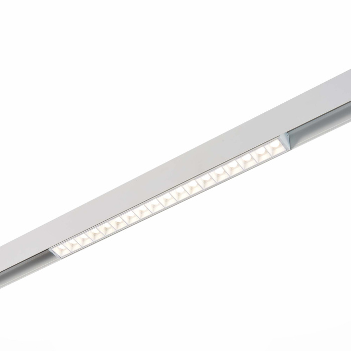 Магнитный трековый светильник SMART Белый LED 1*18W 2700K-6500K 1 620Lm Ra90 36° IP20 L ST371.506.18