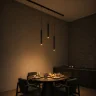 Магнитный трековый светильник Черный LED 1*7W 3000K Lm Ra90 36° IP20 D32xH307 48V ST682.436.07