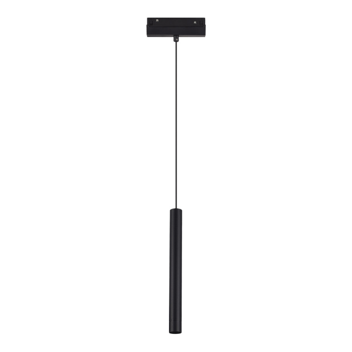 Магнитный трековый светильник Черный LED 1*7W 3000K Lm Ra90 36° IP20 D32xH307 48V ST682.436.07