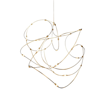 Подвесной светильник Delight Collection 10154P 10154P/D800 gold