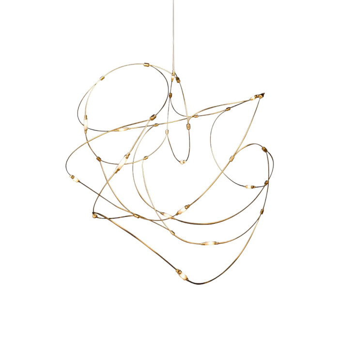 Подвесной светильник Delight Collection 10154P 10154P/D800 gold