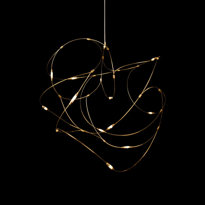 Подвесной светильник Delight Collection 10154P 10154P/D800 gold