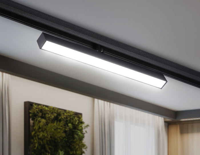 Светильник светодиодный трековый для шинопровода Magnetic Ambrella light GL4201