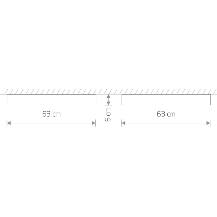 Потолочный cветильник Nowodvorski Soft Ceiling Led 60x60 White 7544