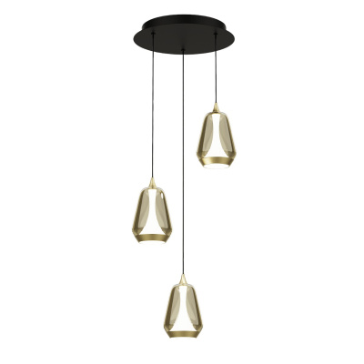 Подвесной светильник Delight Collection MD24001011 MD24001011-3A brass/champagne