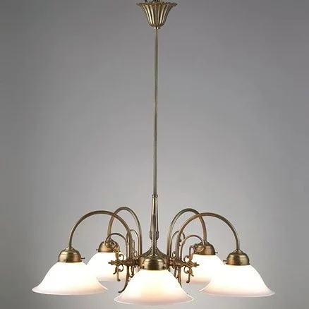 Люстра на штанге Berliner Messinglampen D35-22opB