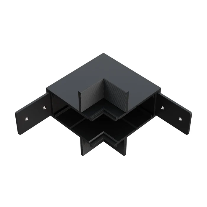 Угловое соединение встраиваемое для трека под ГКЛ 12,5 мм Lightstar Teta 505257