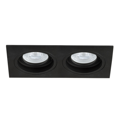 Светильник точечный встраиваемый со сменной лампой Arte Lamp TARF A2178PL-2BK