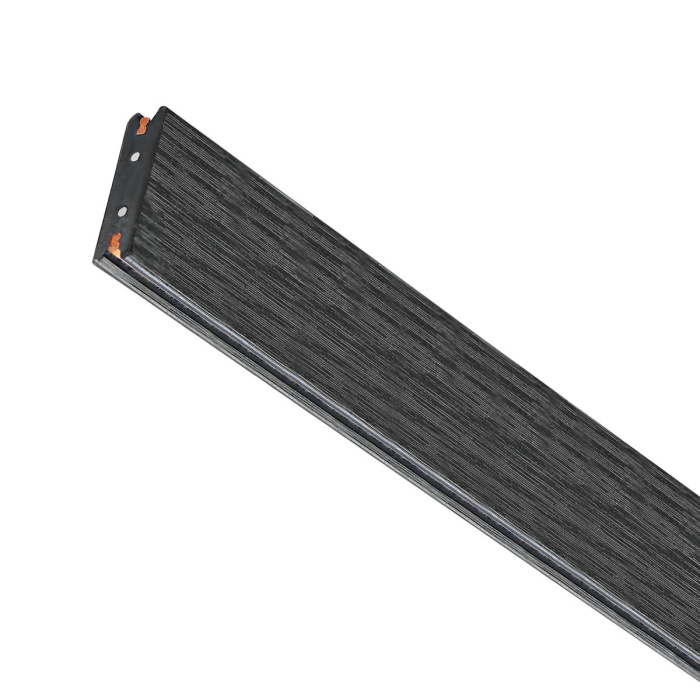 Шинопровод гибкий 48V 10м черный Lightstar Due Hermes 510107