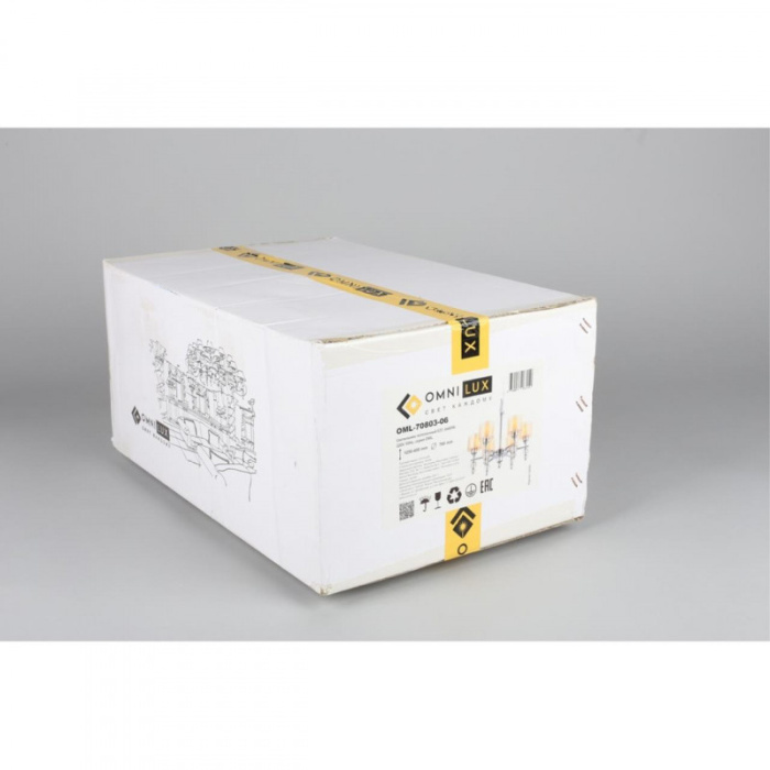 Люстра подвесная Omnilux Aprica OML-70803-06