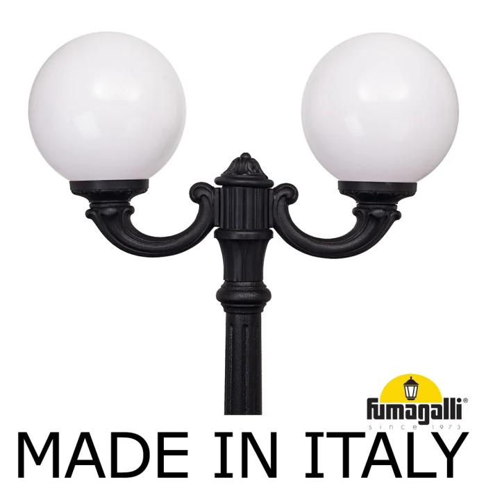 Парковый фонарь FUMAGALLI TABOR OFIR/GLOBE 300 2L G30.205.R20.AYF1R